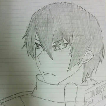 司波達也を描いてみた(落書き)