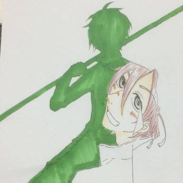 御手杵落書き