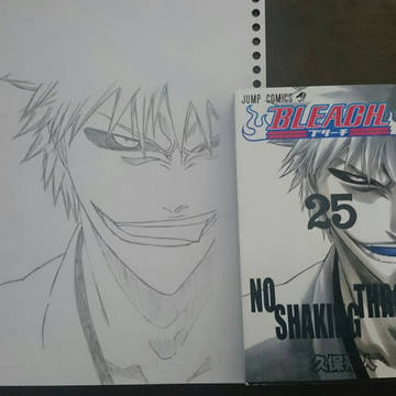 BLEACH 白一護 模写