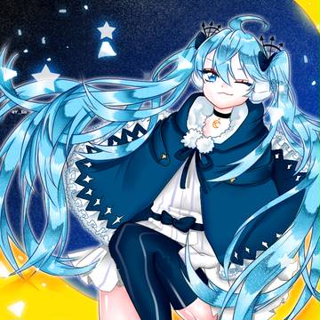 冬の夜 ミク