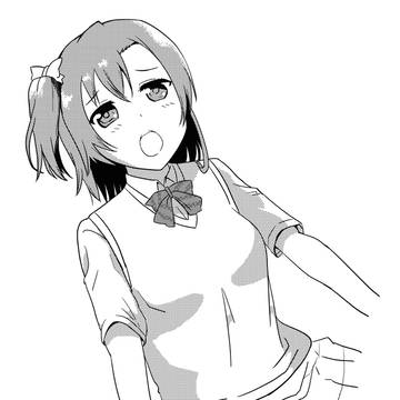 漫画の一コマほのかちゃん