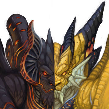 The Dragon Halves