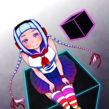 ヘッドフォン少女