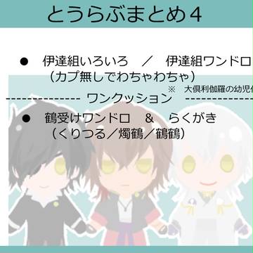 とうらぶまとめ4(伊達組)