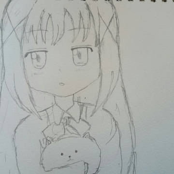 ごちうさ チノちゃん 途中