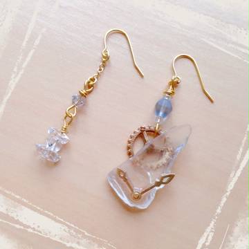 時を閉じ込めた氷ピアス