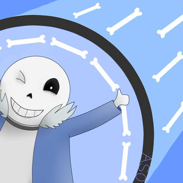 Sans and his bones!