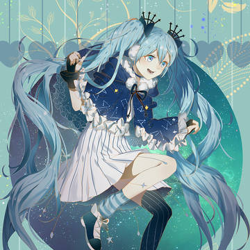 冬の夜ミク