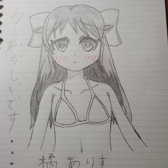 水着姿の橘ありす