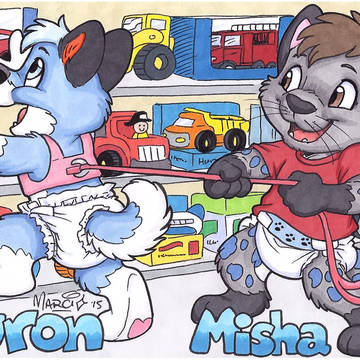 Misha and Tyron 