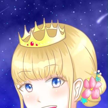 星空の下で