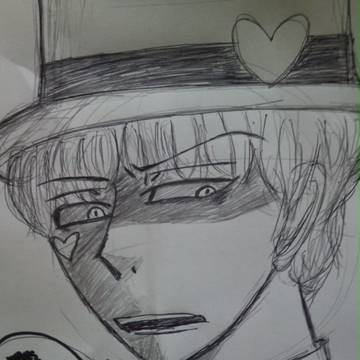 【イメージ崩壊に注意！】初描き黒いジャックハートさん