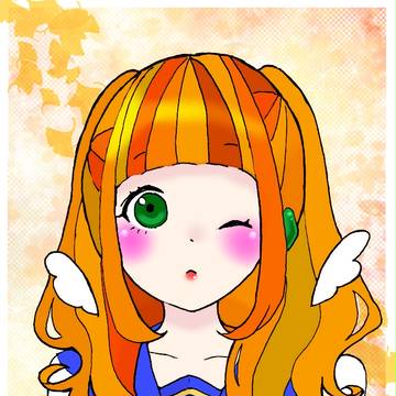 【塗ってみた】銀杏ヒラヒラ