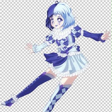 Blue Harlequin