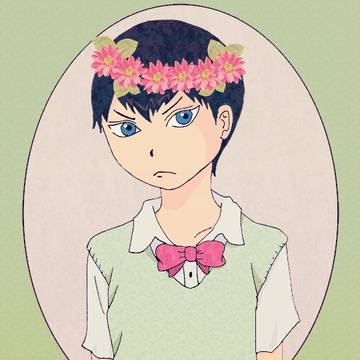 flower schoolgirl kags