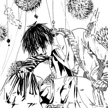 花と羽