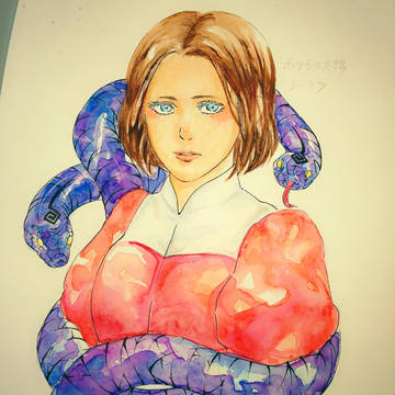 カーミラ落書き