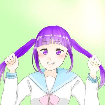 ツインテールの女の子！