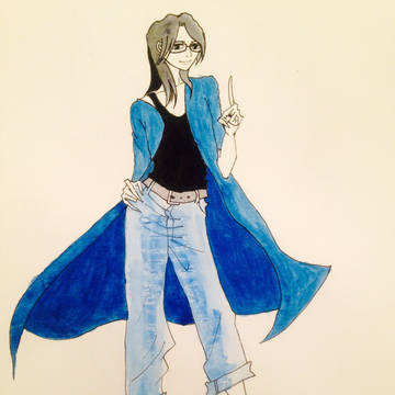Me in blue.