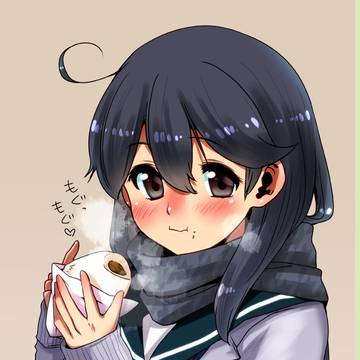 こんな寒い日は潮ちゃんと肉まん食べたいです(*^。^*)