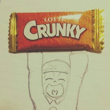 弟松にﾁｮｺあげてみた
