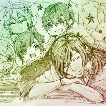 Twitterシャーペン絵詰め２
