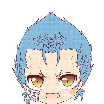 head rotation of Grimmjow