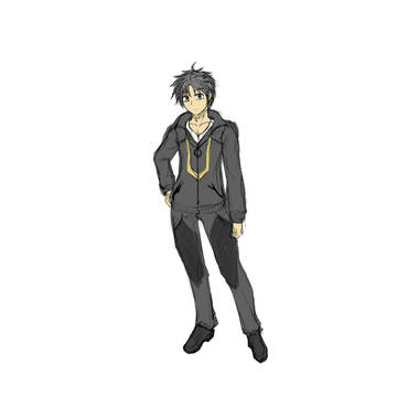 友達の創作中のキャラクターデザイン
