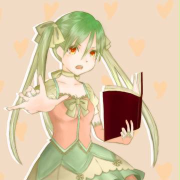 魔法少女っぽいのが描きたかった