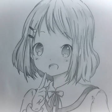 天然そうな女の子
