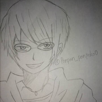 アナログでサムネ描いてみた