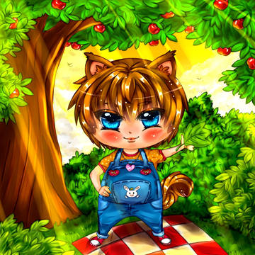 Squirrel Cute Chibi-kun!
