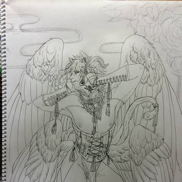 線画