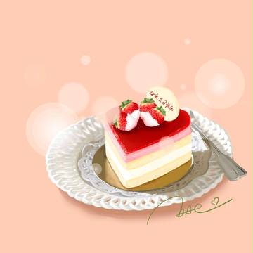 いちごのショートケーキ