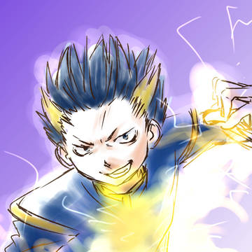 【餓狼伝説　落書き】秦崇雷