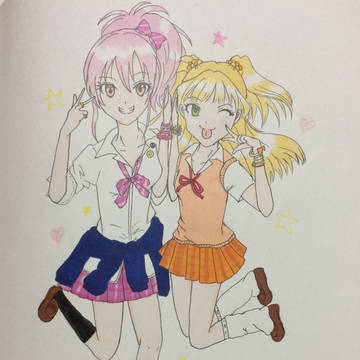 城ヶ崎姉妹(大きくすると見やすいです)