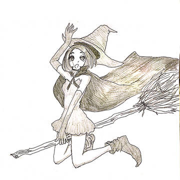 ハロウィン魔女のっち