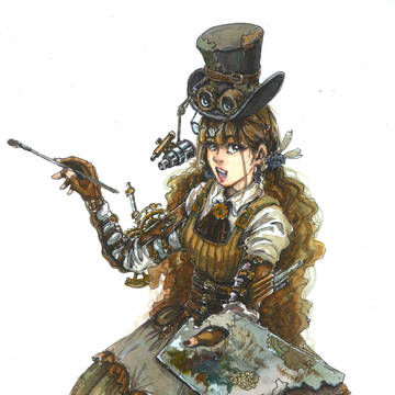 Alice the painter—《Steamport》