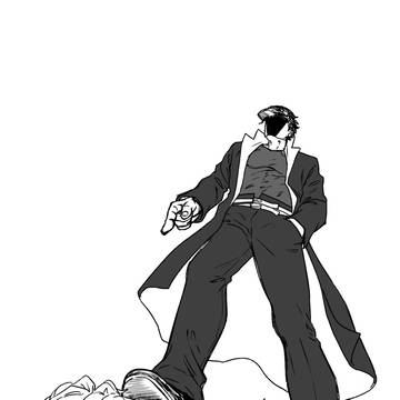 らくがき～DIOを踏む承太郎～