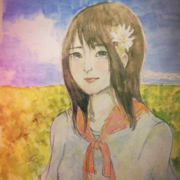泣く少女