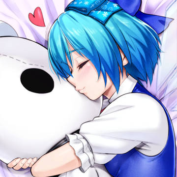 チルノとヌイグルミ