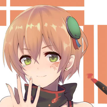 お化粧凛ちゃん