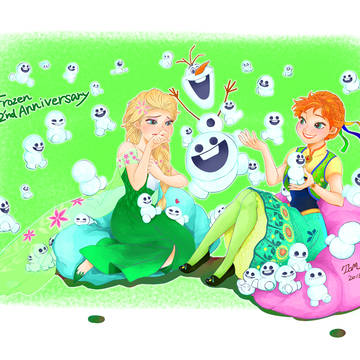 FROZEN 2nd Anniversary