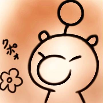 ラテアート風モグ