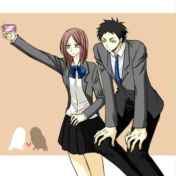 先輩マネのスパイク