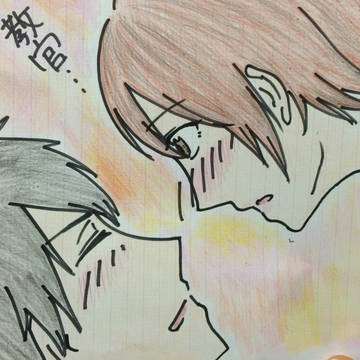 見つめ合う