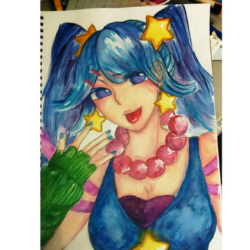 sona  watercolor practice