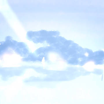 空と女の子