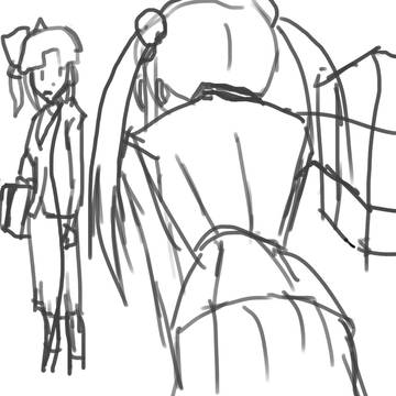 桜先輩模写