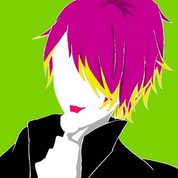 チャラ男君の線をなくした絵